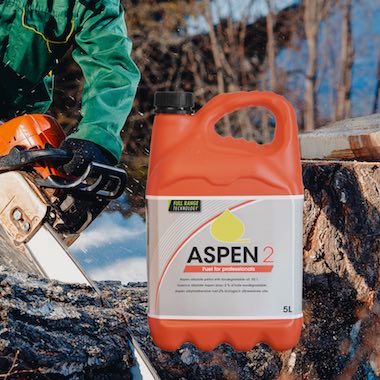 Aspen essence alkylate pour tronçonneuse, tondeuse, autoportée