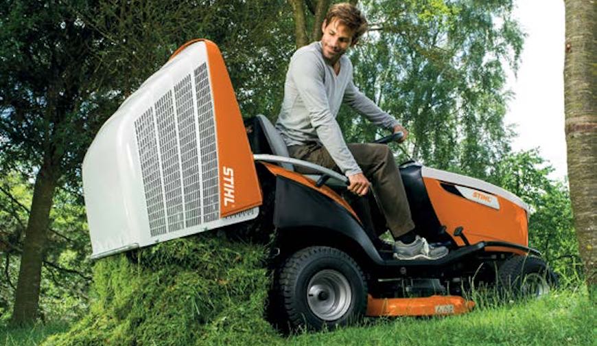 Stihl tondeuse autoportée, tracteur tondeuse pour la pelouse