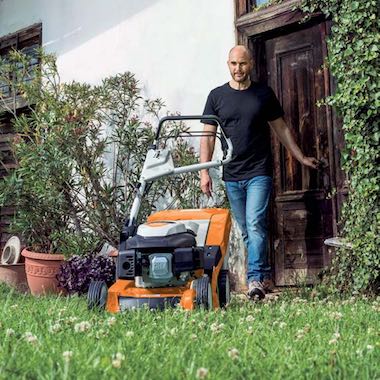 Stihl tondeuse à gazon électrique, à batterie et thermique